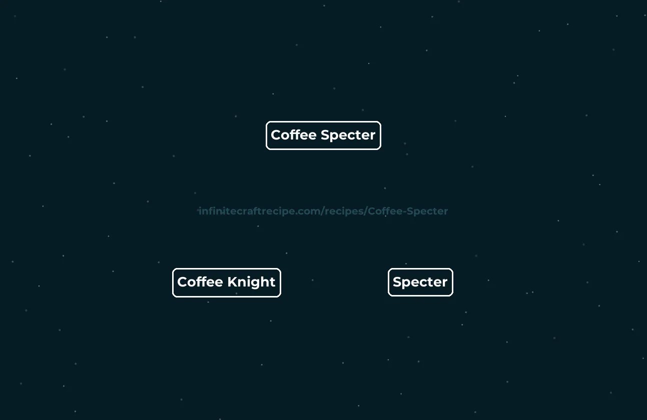 👻 Coffee Specter recipe How to make Coffee Specter in Infinite Craft
