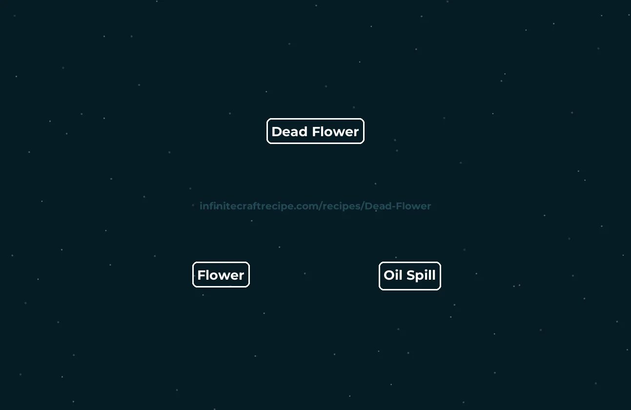 🥀 Dead Flower recipe How to make Dead Flower in Infinite Craft