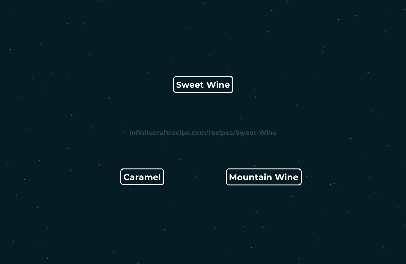 🍷 Sweet Wine recipe How to make Sweet Wine in Infinite Craft