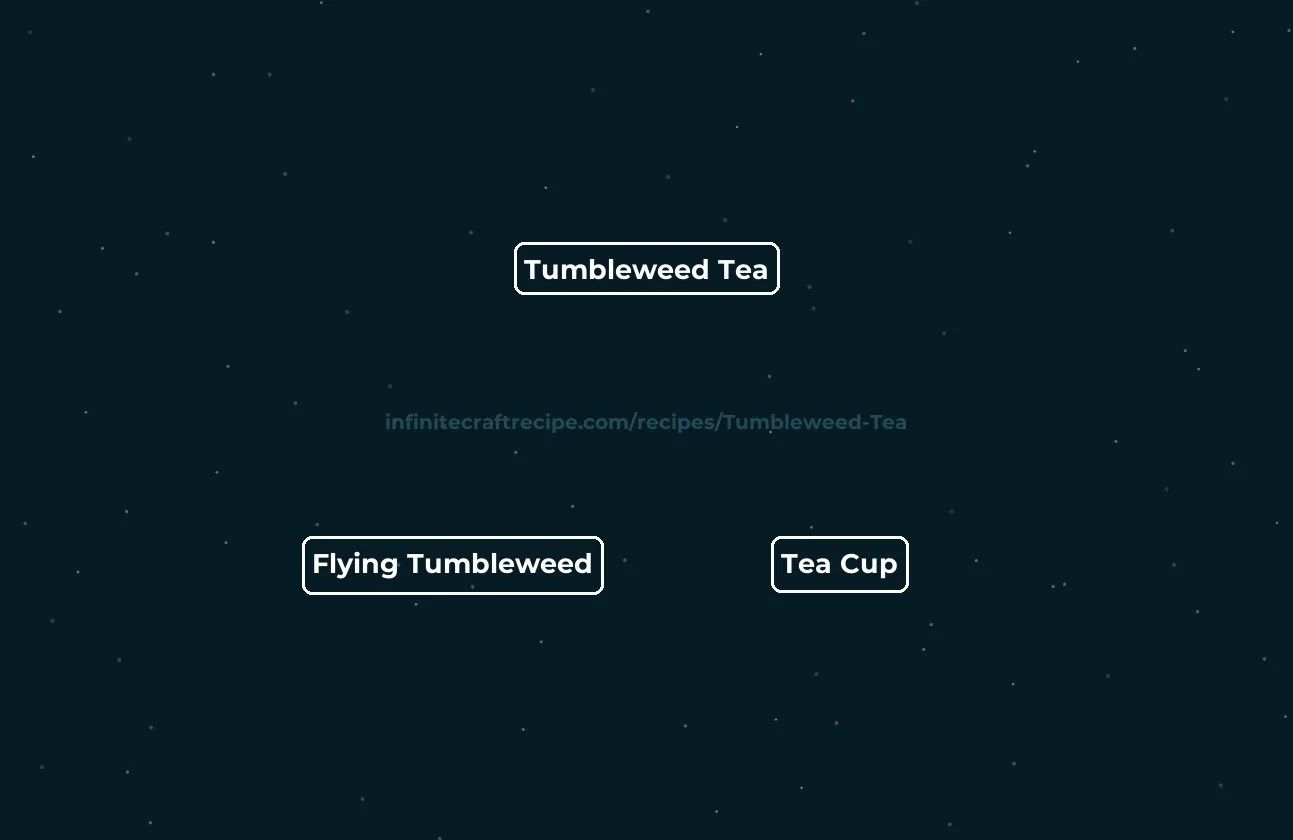 🍵 Tumbleweed Tea recipe How to make Tumbleweed Tea in Infinite Craft