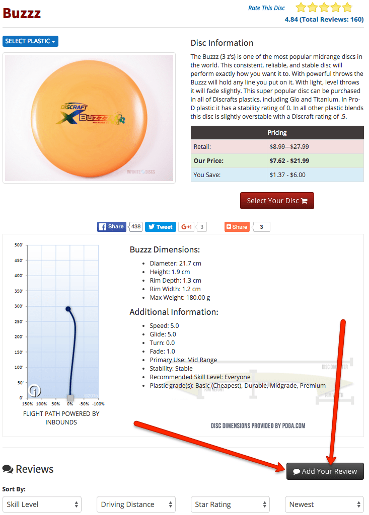 Reviewing Discs » Infinite Discs Blog