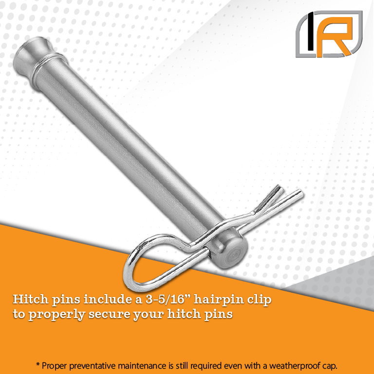 Stainless Hitch Pin for 2in & 2.5in Receiver InfiniteRule