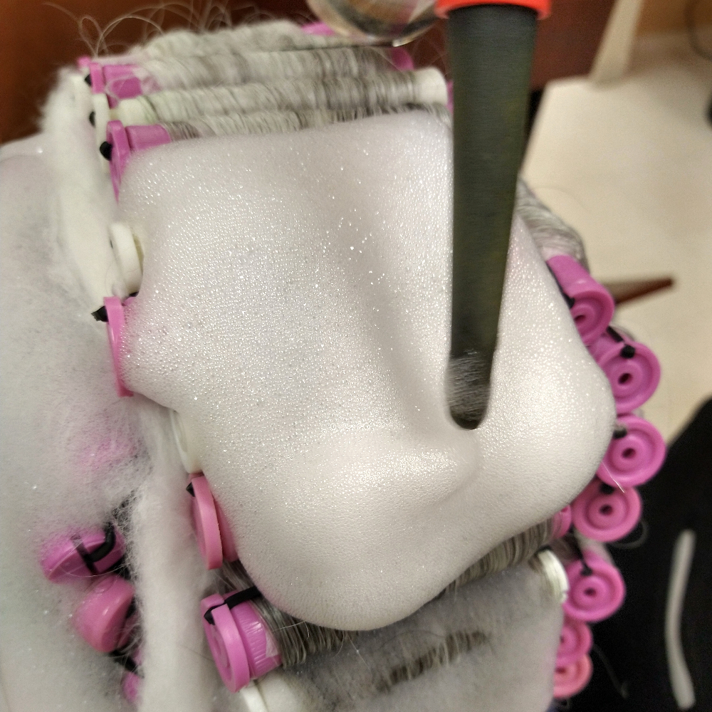 HAIR PERM SOLUTION FOAMING APPLICATOR Infiniti's Beauty