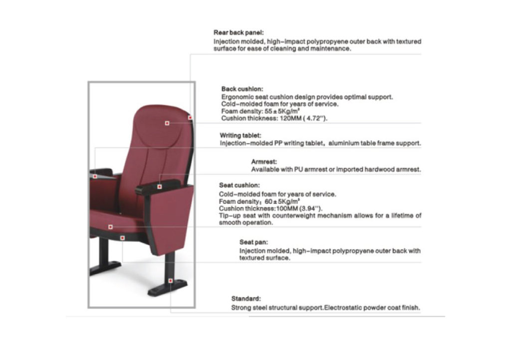 Auditorium Chair Infinity Furniture Limited