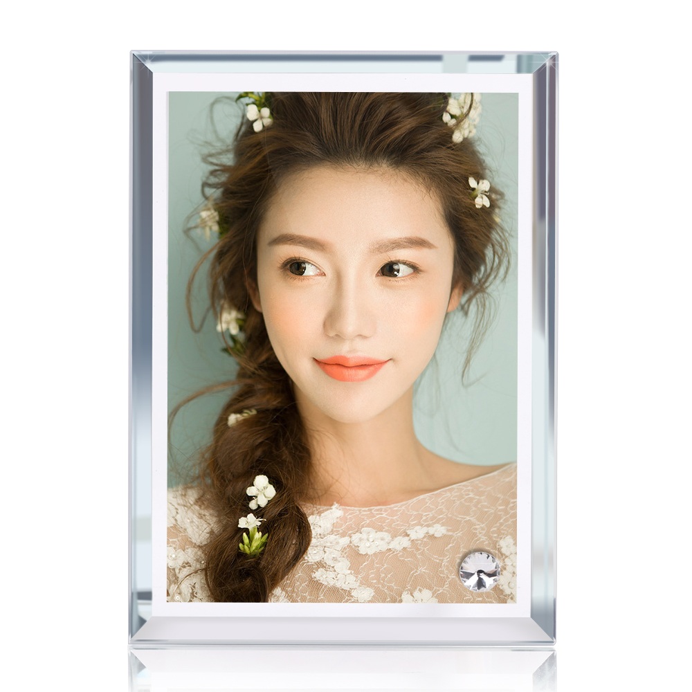 Glass Photo Frame BL 01 Infinity Creations