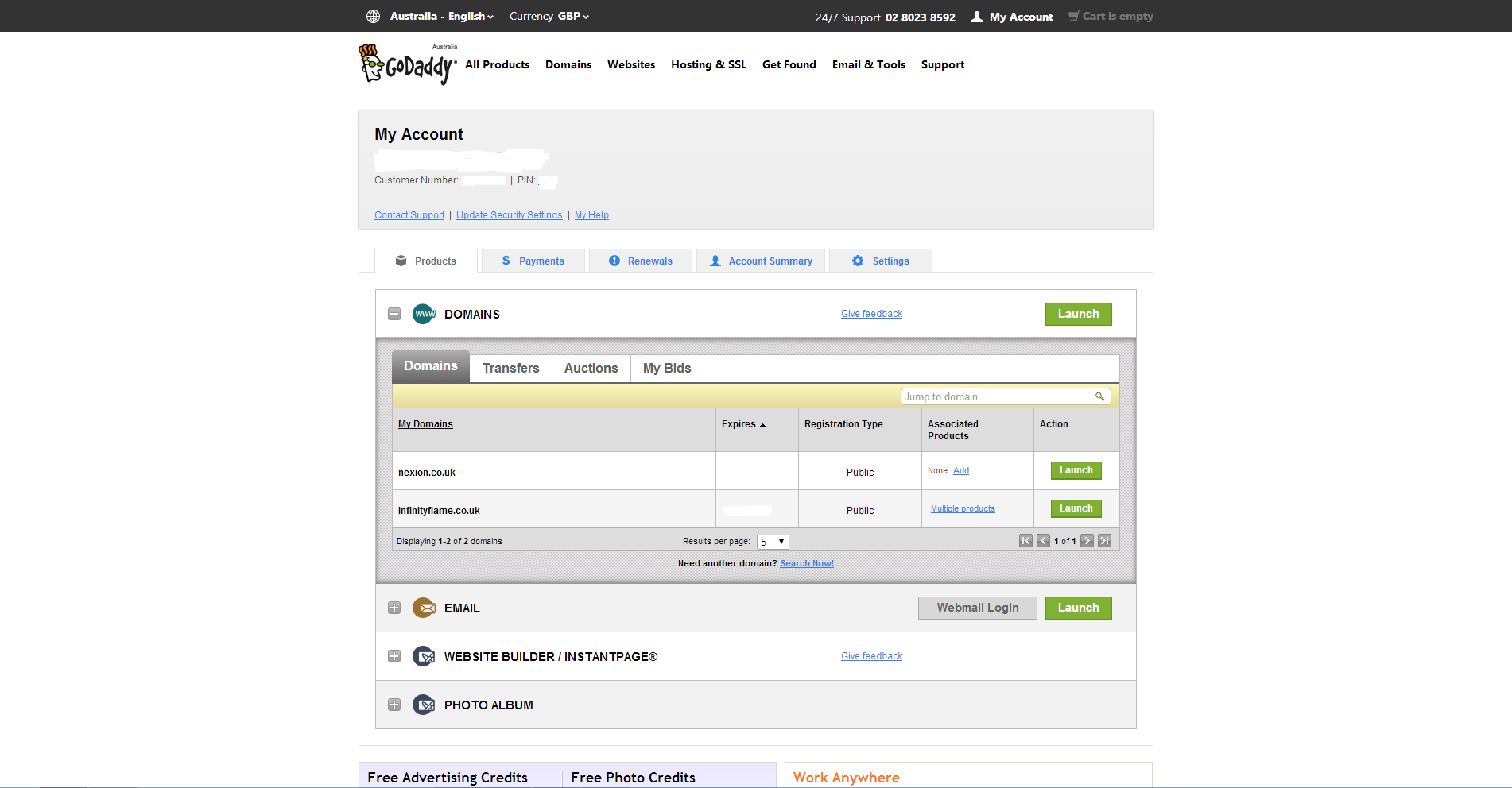 Adding Hosts to Godaddy Infinityflame