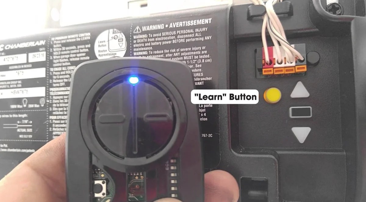 How Do You Reset Garage Door Keypad Without Code?
