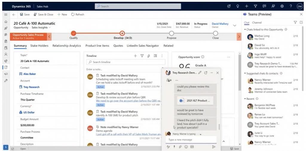 Microsoft Deepens Integration Between D365 and Teams at Ignite