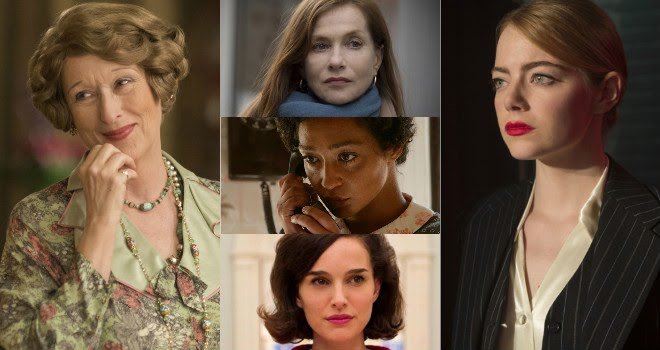 Best Actress & Supporting Actress Oscar Nominees 2017 infinityguy's
