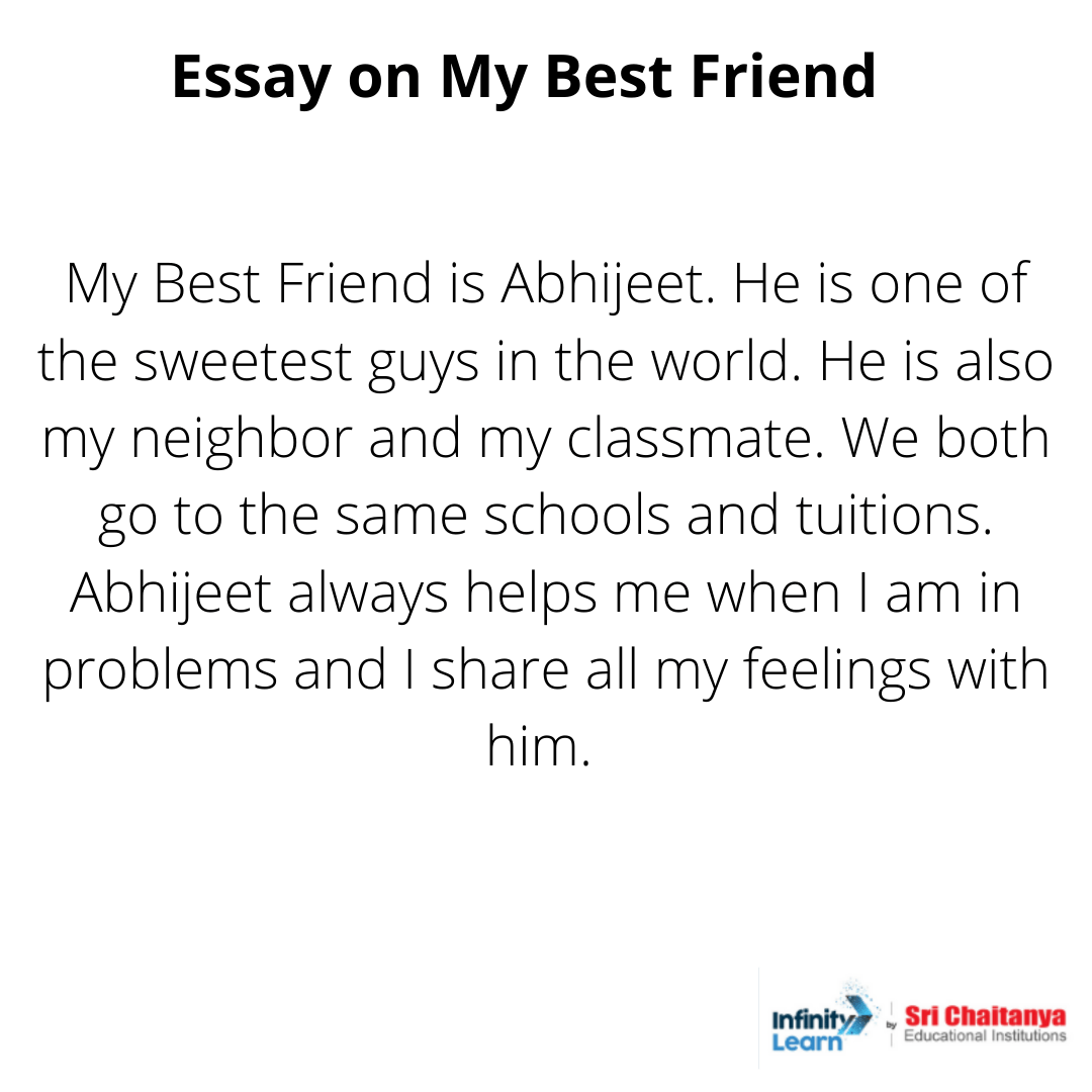 My Best Friend Essay in 500 words for Students