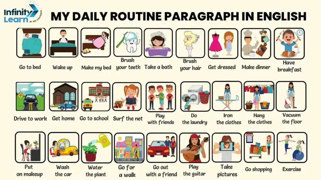 Paragraph on (My Daily Routine) In English
