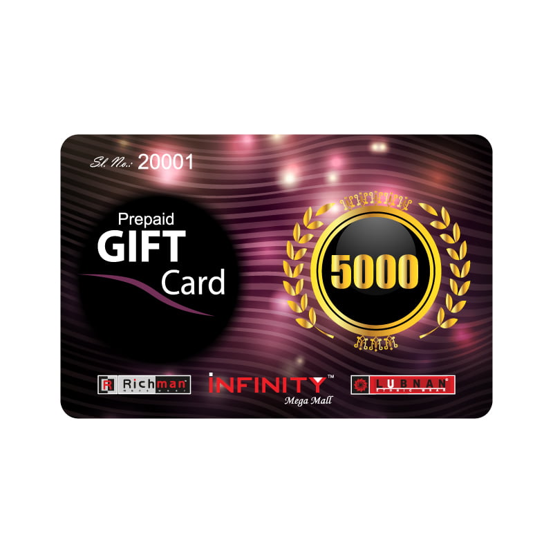 Gift Card5000 Infinity Mega Mall