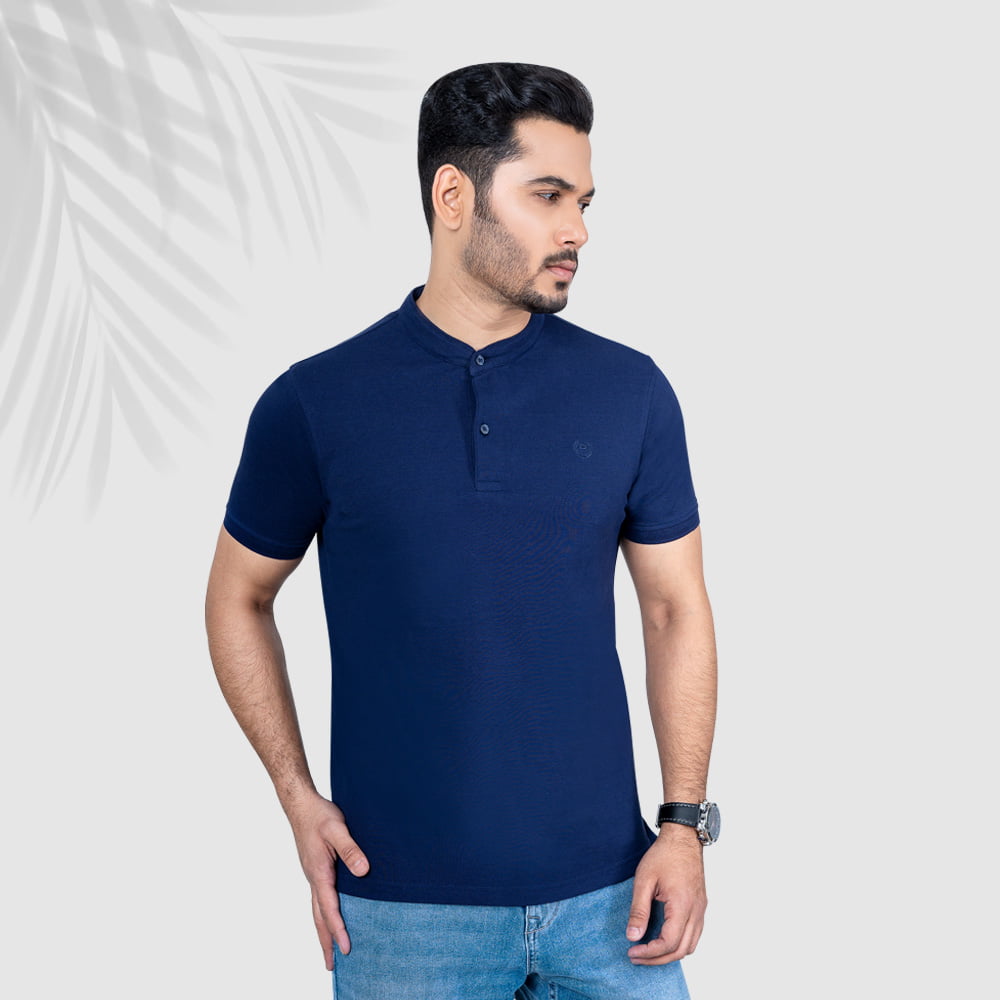 Classic Band Collar Polo by RICHMAN Infinity Mega Mall