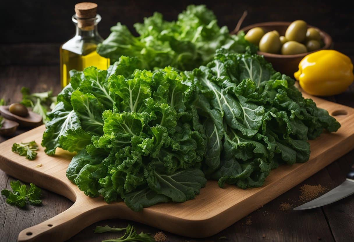 Curly Mustard Greens Recipe Infinityrecipes