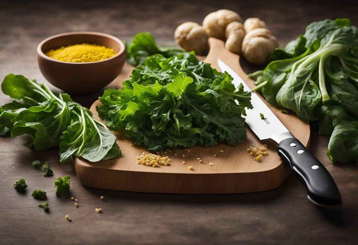 Curly Mustard Greens Recipe Infinityrecipes