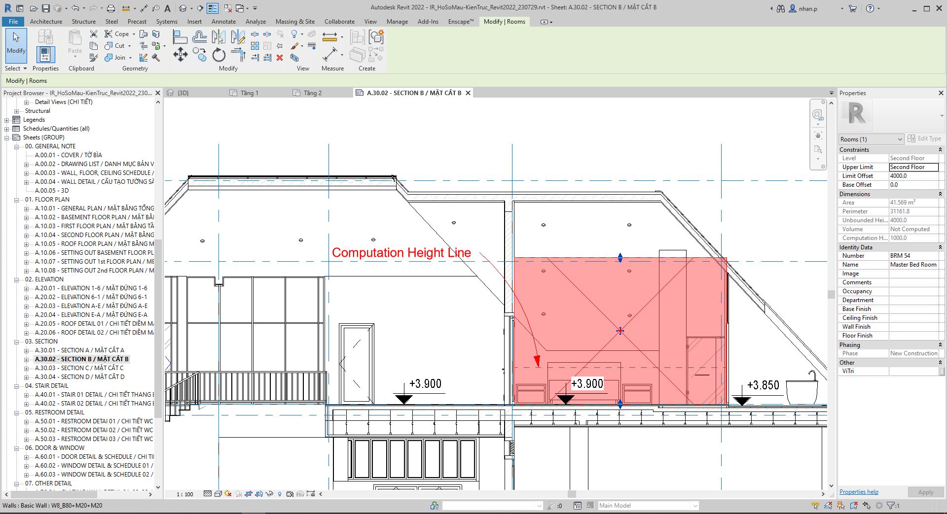 Computation HeightThông số thường bị lãng quên Infinity Revit