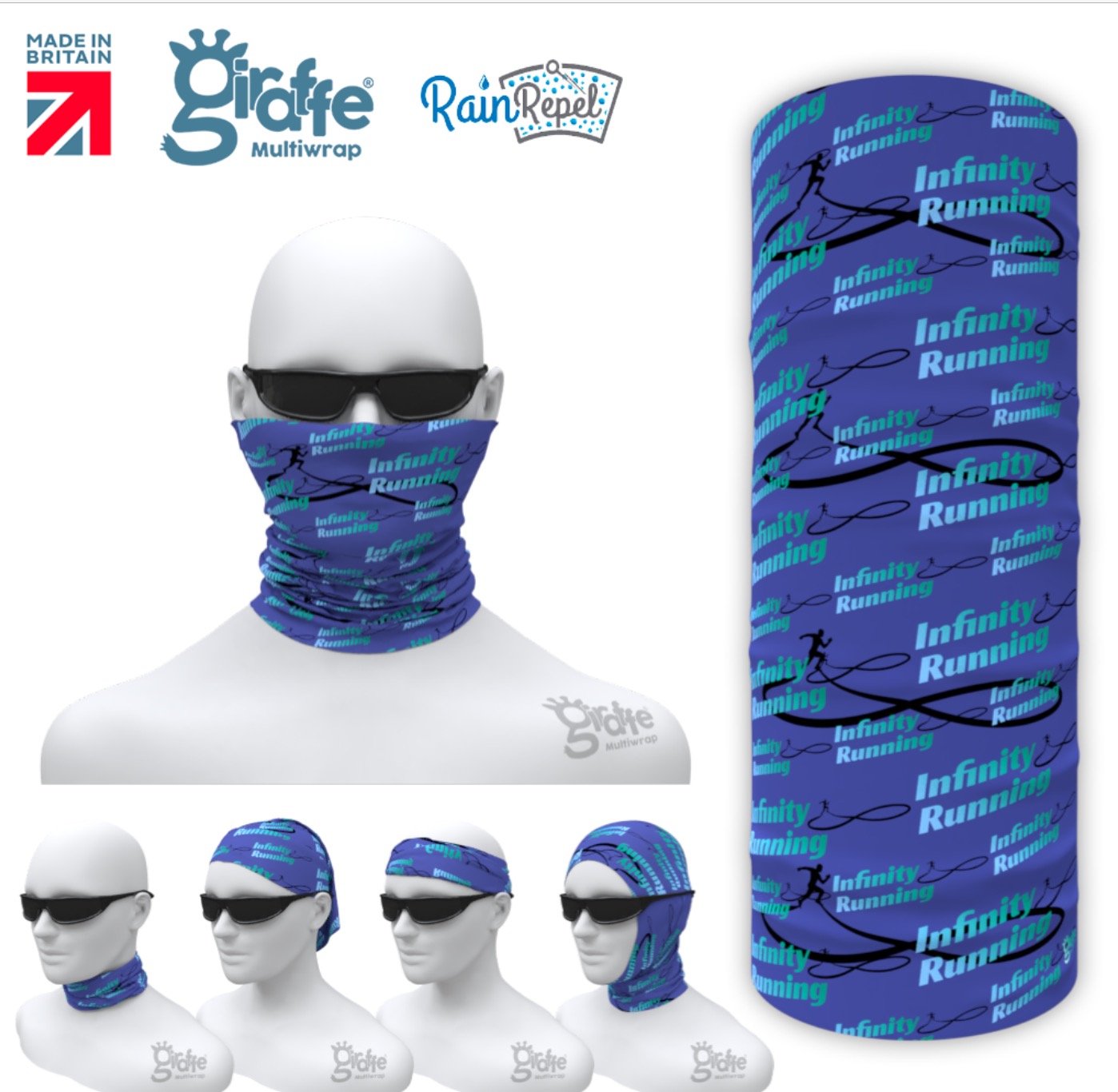 Infinity Running Multifunctional Bandana Infinity Running