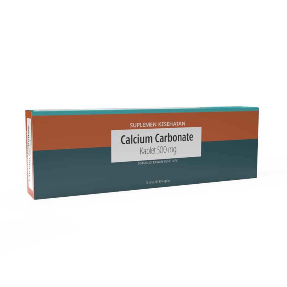 Calcium Carbonate 500 mg Infion Generik