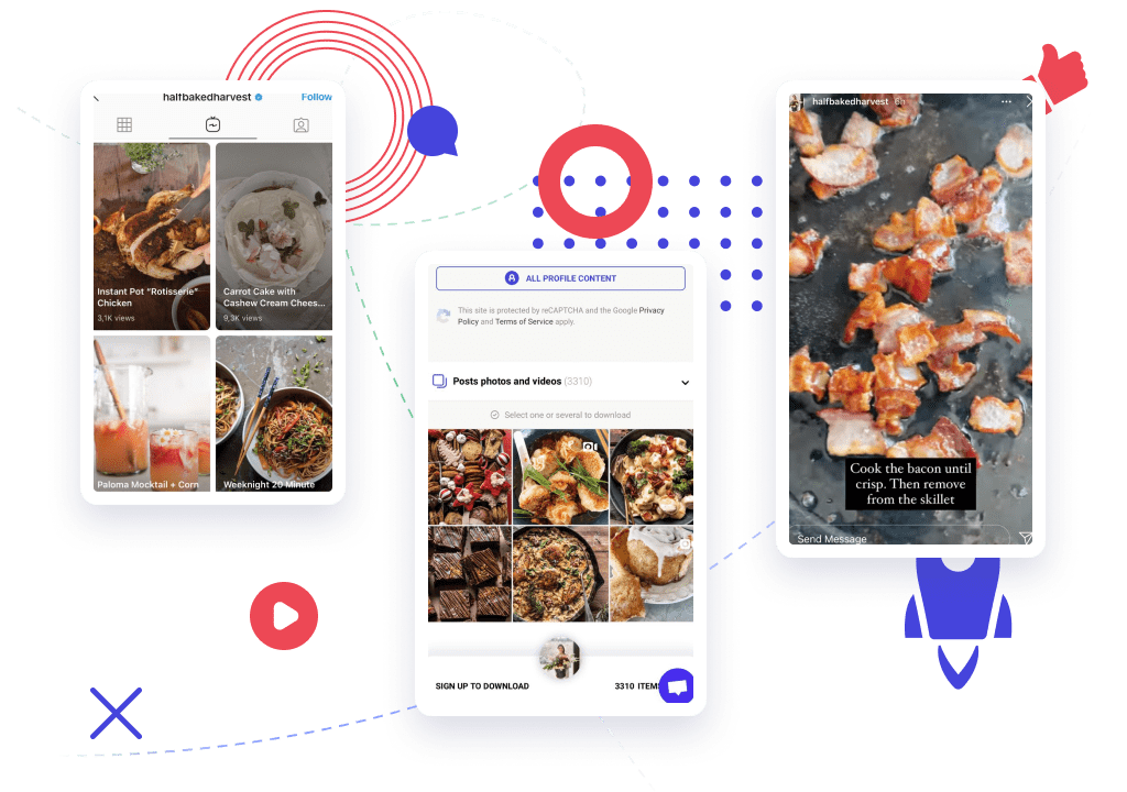 3 Instagram food bloggers and 30 food hashtags for copy