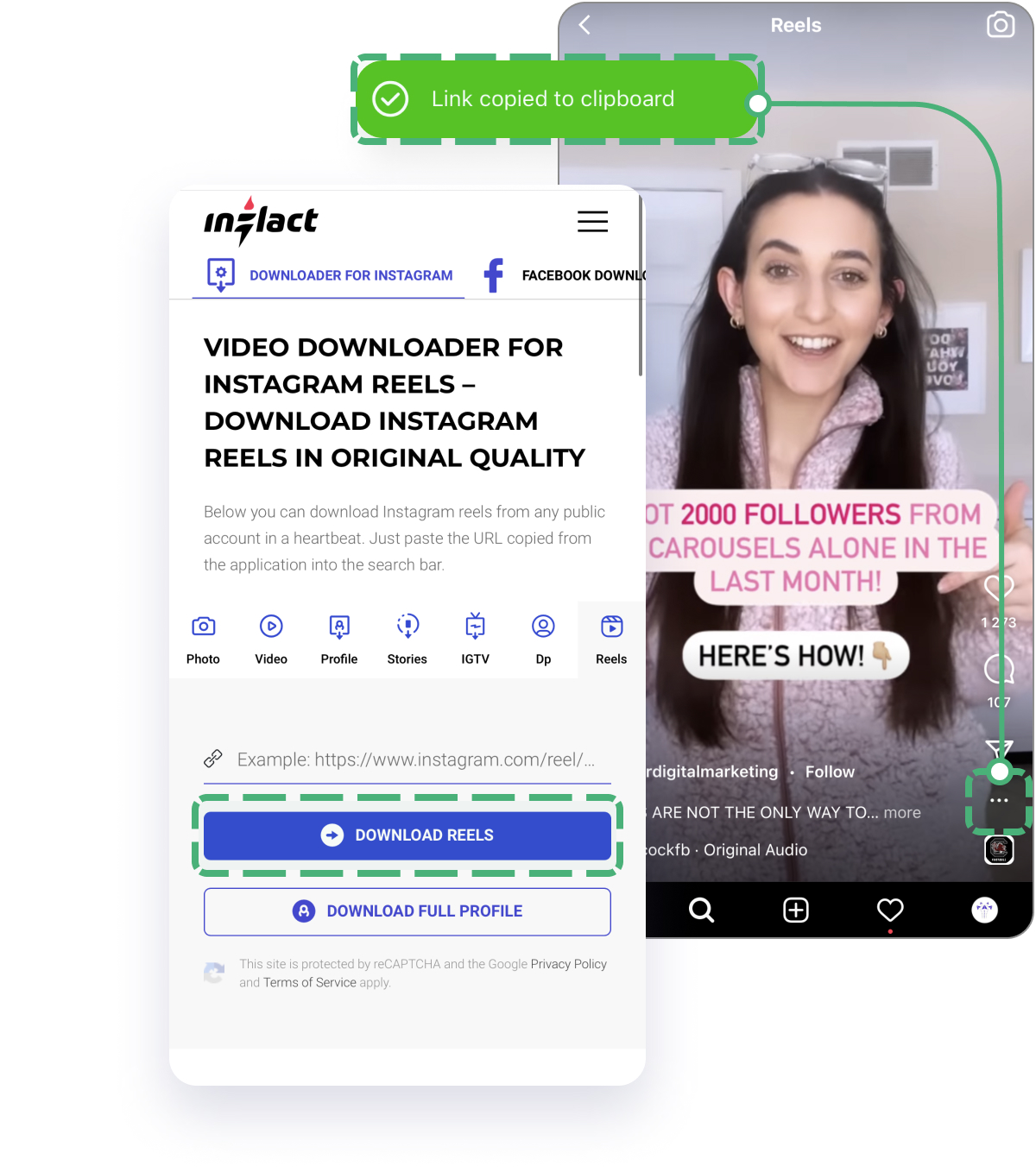 How to download reels from Instagram and make money on it Inflact