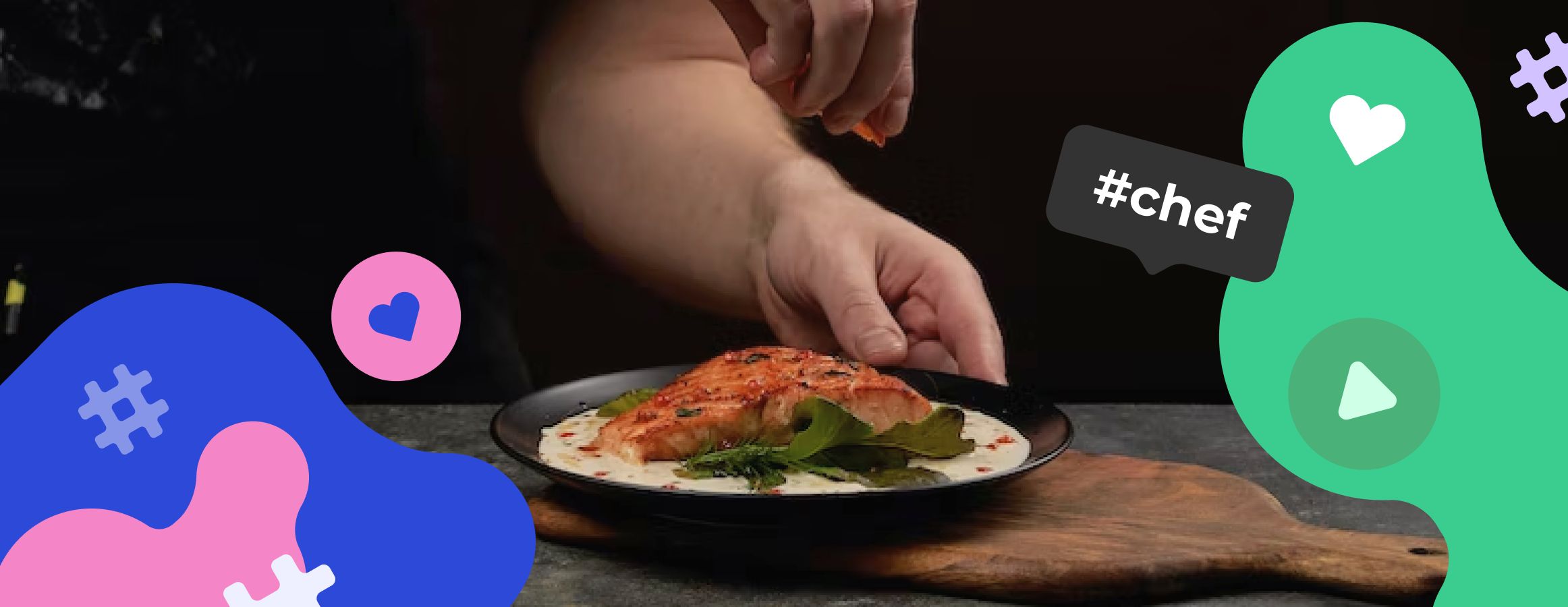 Chef hashtags for Instagram Inflact