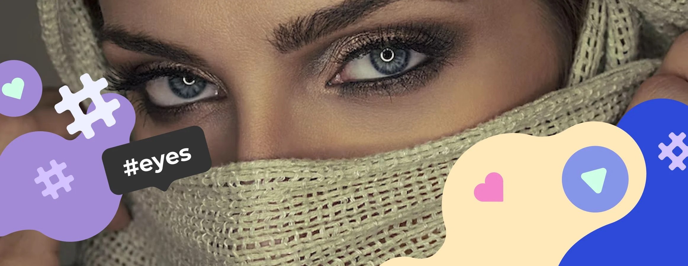 Eyes hashtags for Instagram Inflact