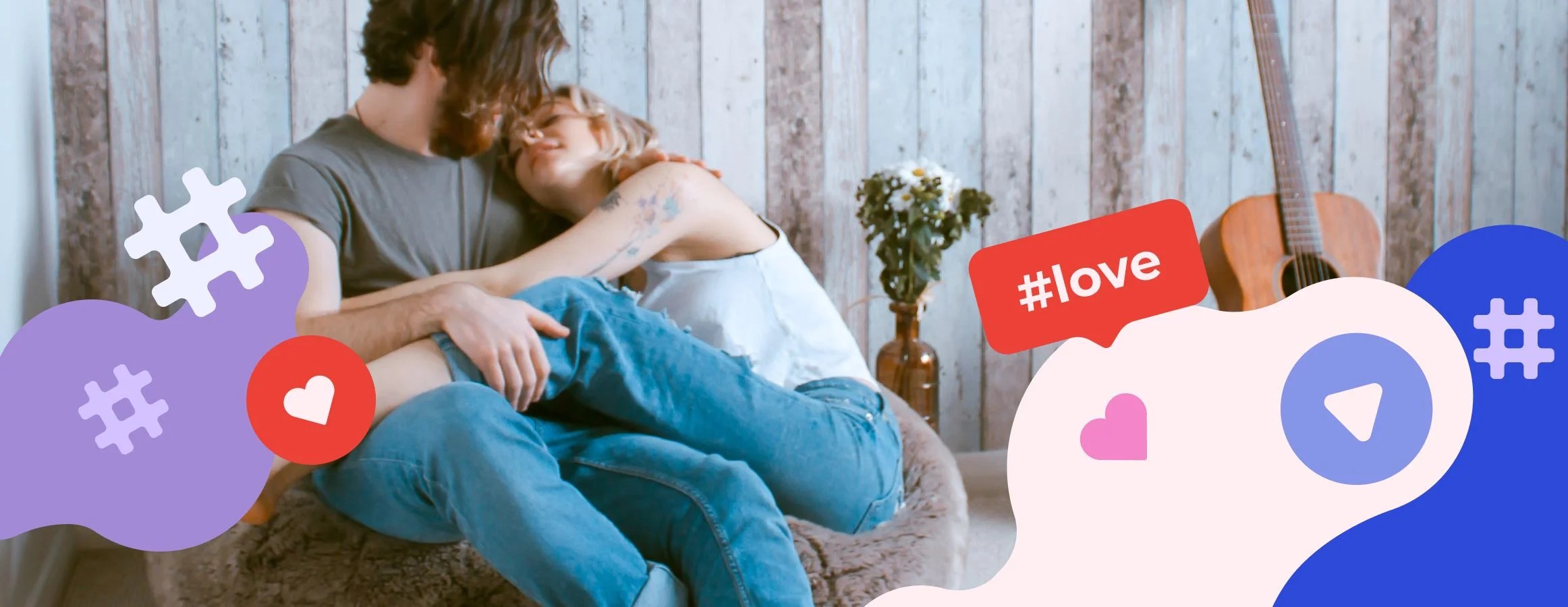 Love hashtags for Instagram Inflact