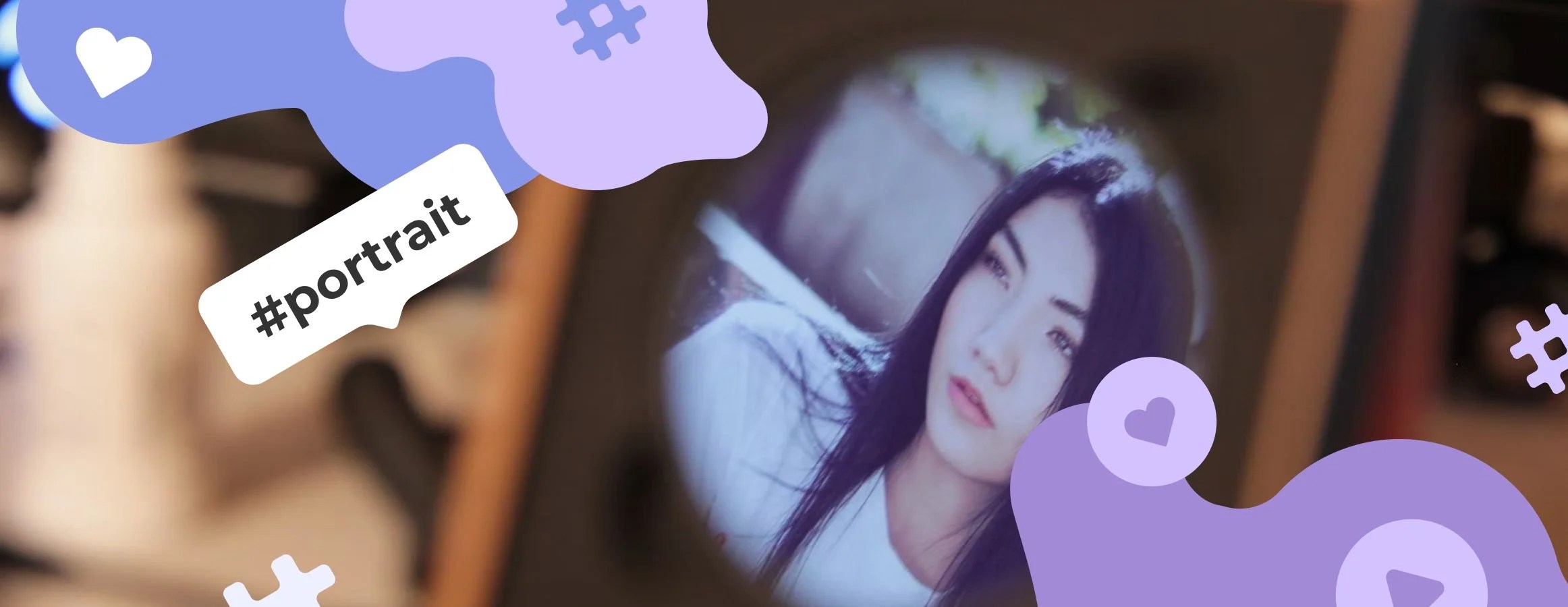 Portrait hashtags for Instagram Inflact