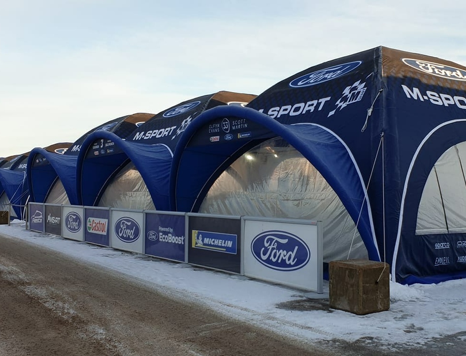 MSport Rally Tents Inflatable Structures