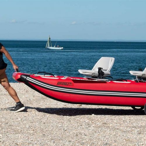 Sea Eagle FastCat 12 Inflatable Fishing Boat - Inflatable Boats For Less