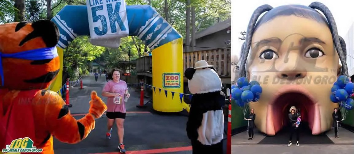 Dress Up Your Events in 2024 with Bespoke Event Inflatables IDG