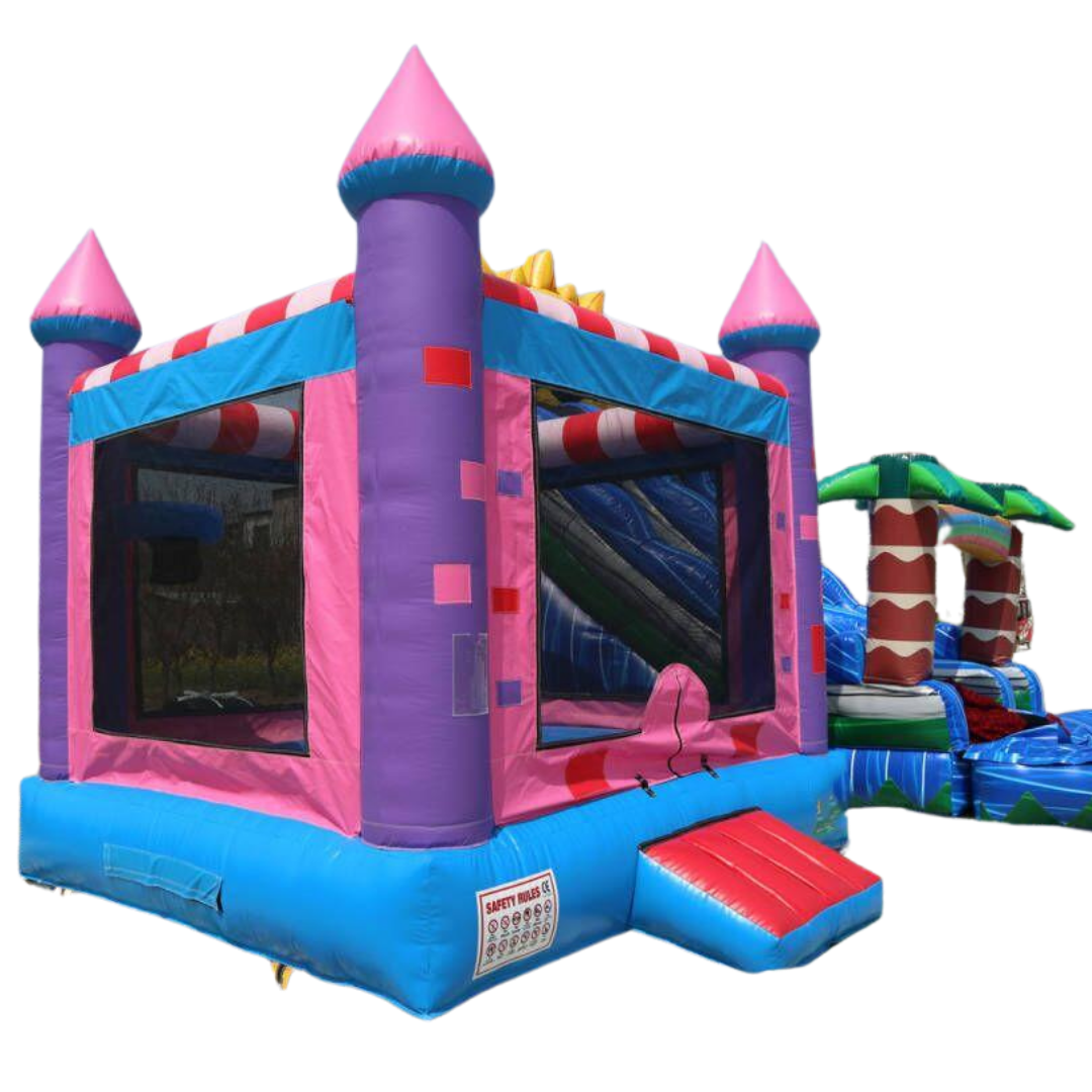 Princess Modular Castle House Whole Sale Bounce Houses Inflatable