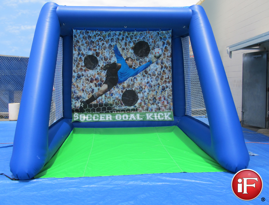 Inflatable Soccer Goal Kick, University of California Santa Barbara