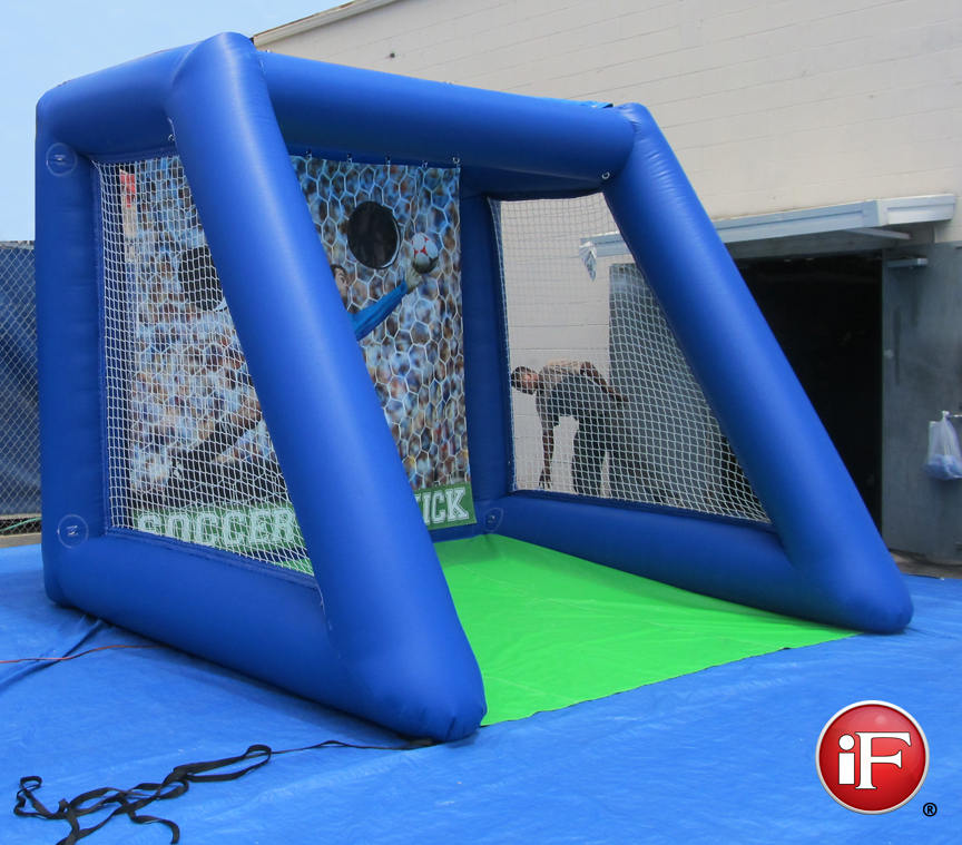 Inflatable Soccer Goal Kick, University of California Santa Barbara