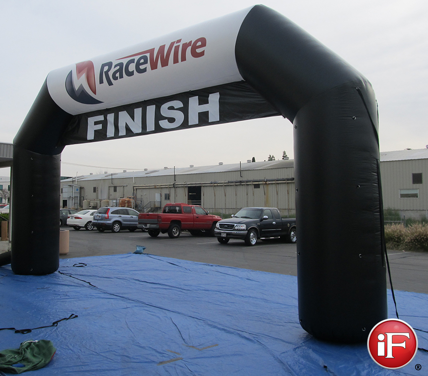 Inflatable Finish Line Arch, Event Archway, Balloon Arch, RaceWire