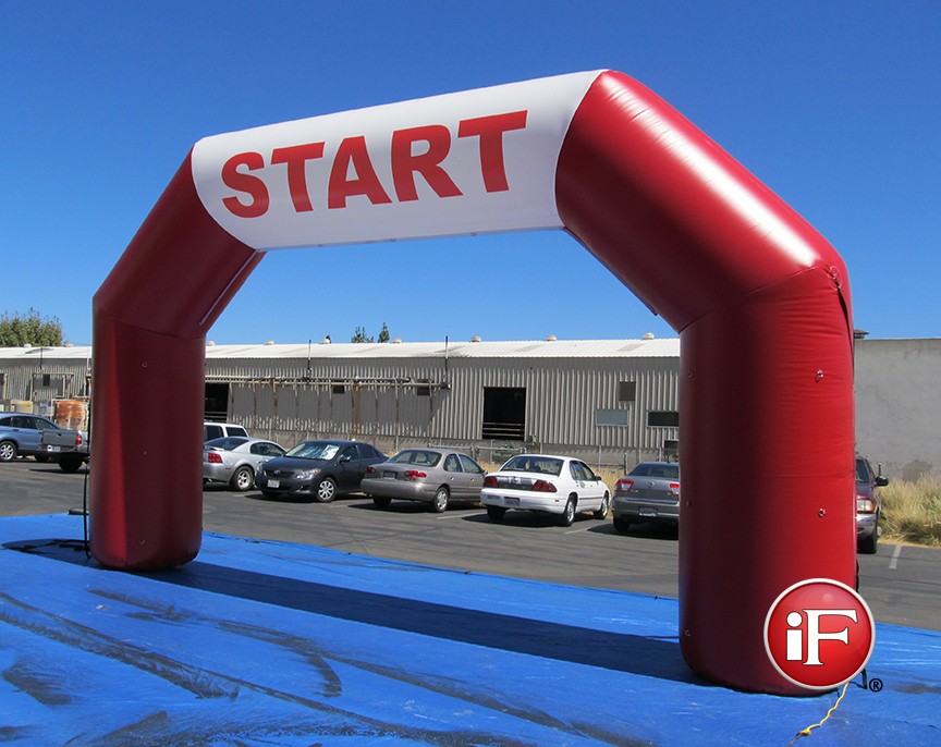 Inflatable Starting Line Arch, Inflatable Finish Line Arches, St