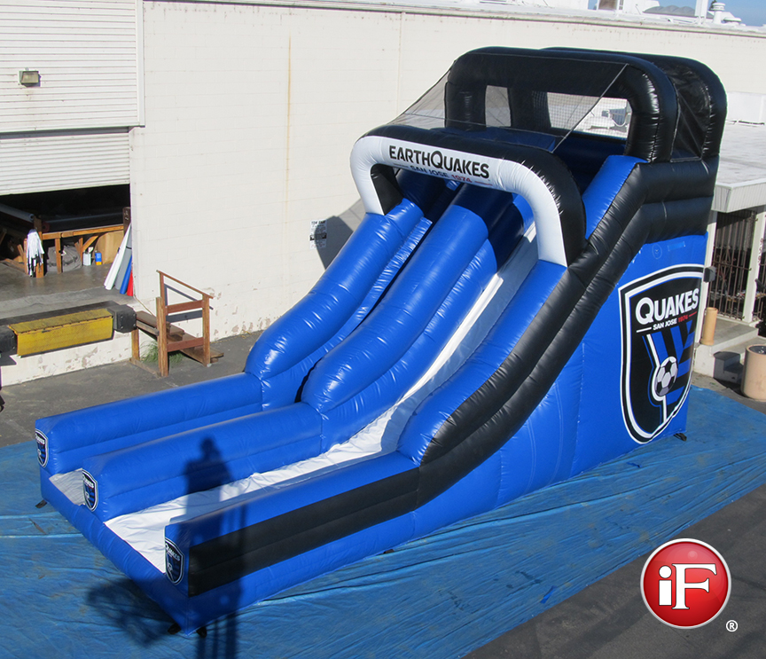 Inflatable Slides, Custom Inflatable Slide, San Jose Earthquakes