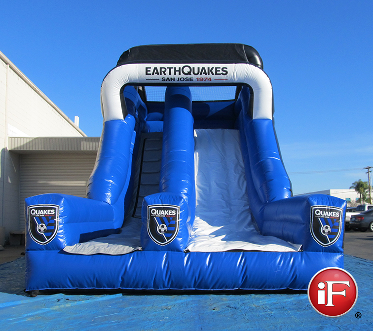 Inflatable Slides, Custom Inflatable Slide, San Jose Earthquakes