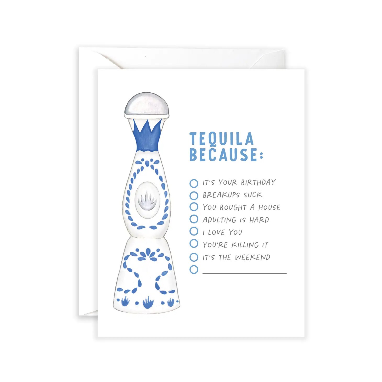 Tequila Card Inflated