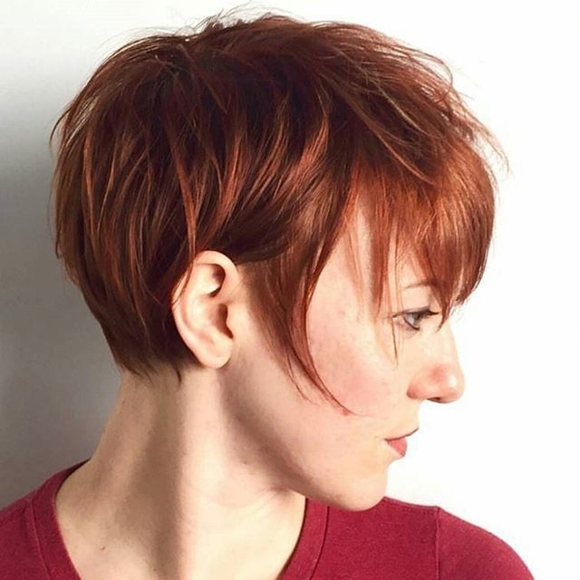 15 Collection of Long Tapered Pixie Haircuts with Side Bangs