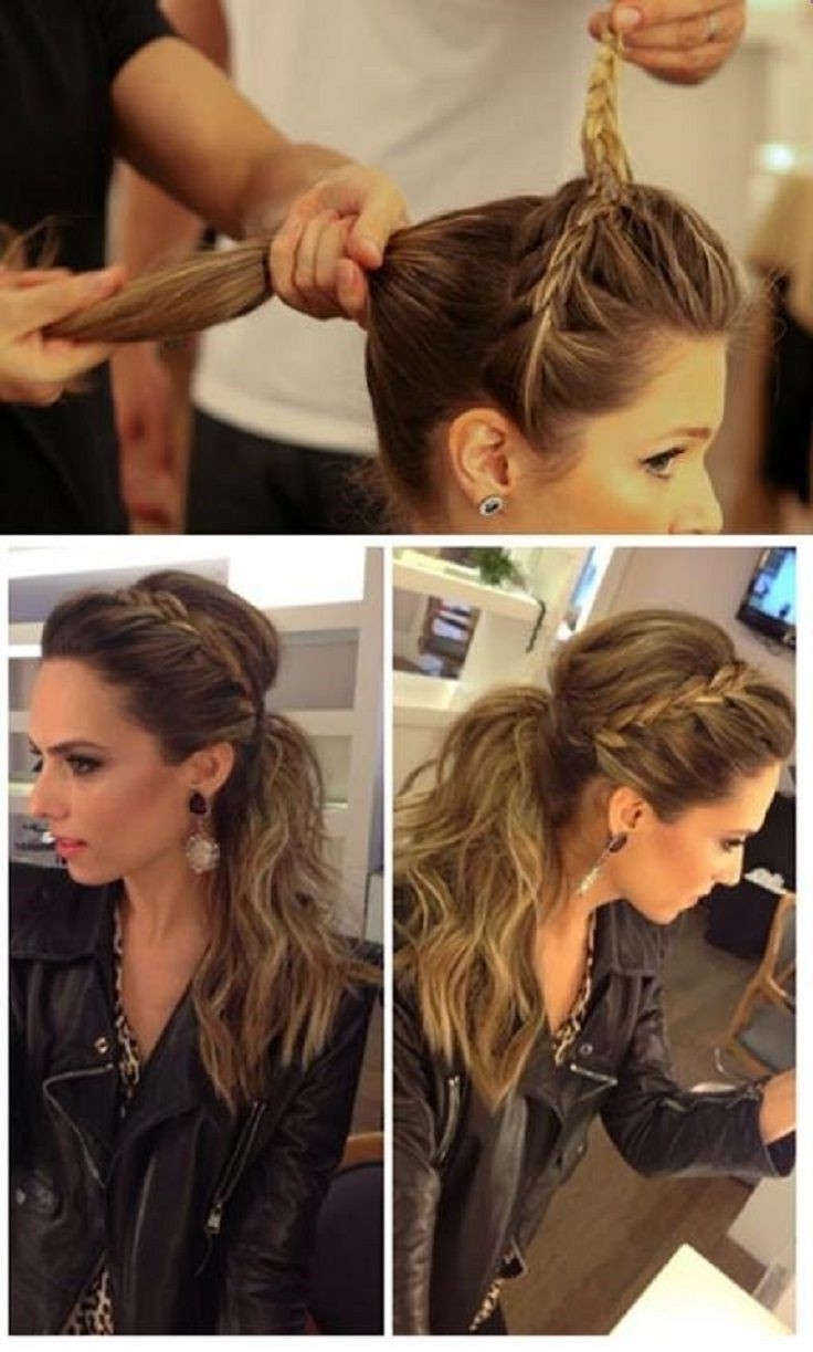 20 Inspirations Stylish Low Pony Hairstyles with Bump
