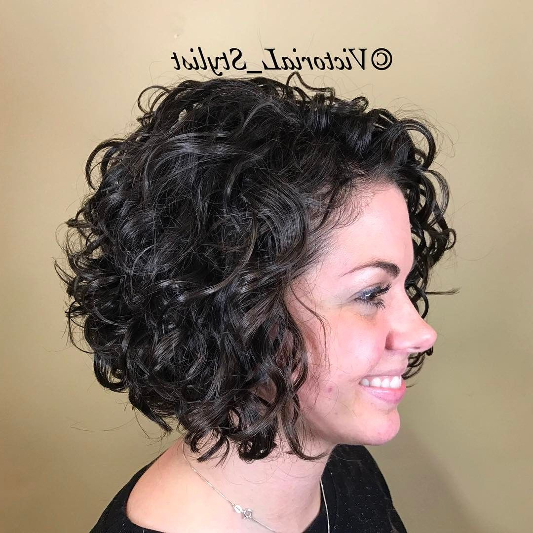 20 Best Collection of Naturally Curly Bob Hairstyles