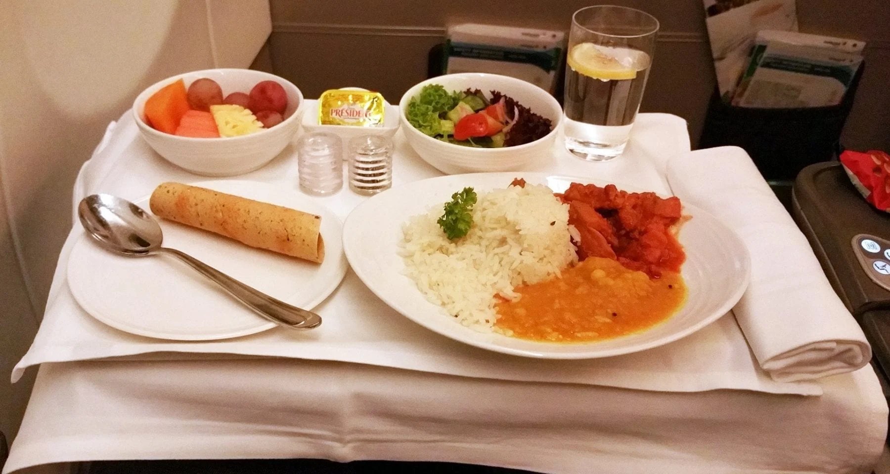 malaysia airlines meal review