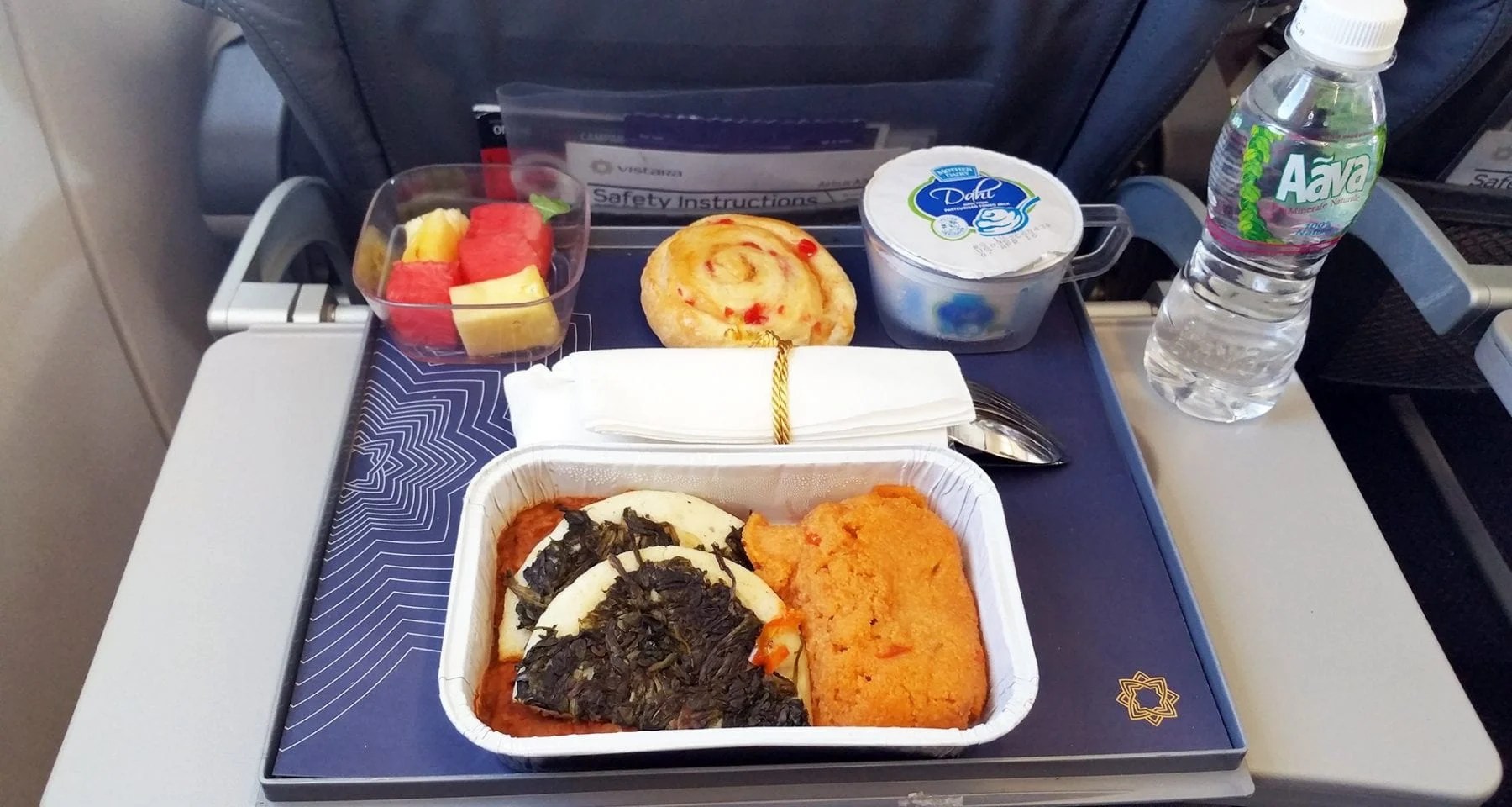 Vistara inflight meal review