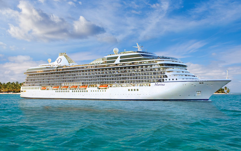 Круизный лайнер Oceania Marina описание, отзывы туристов, маршруты