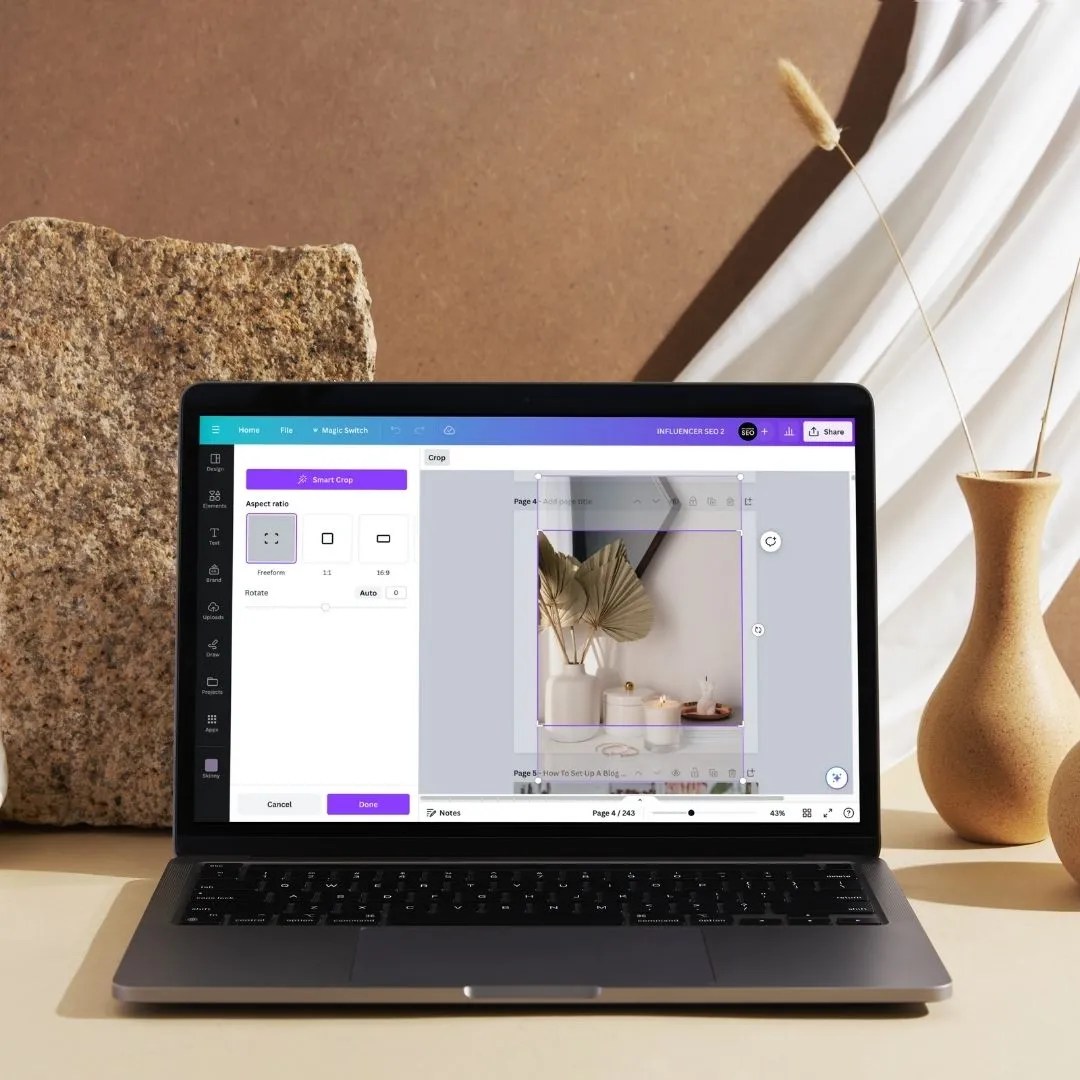 How To Crop In Canva Influencer SEO