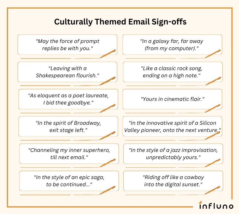 120+ Funny Email Signoffs These Will Make Them Smile 🙂