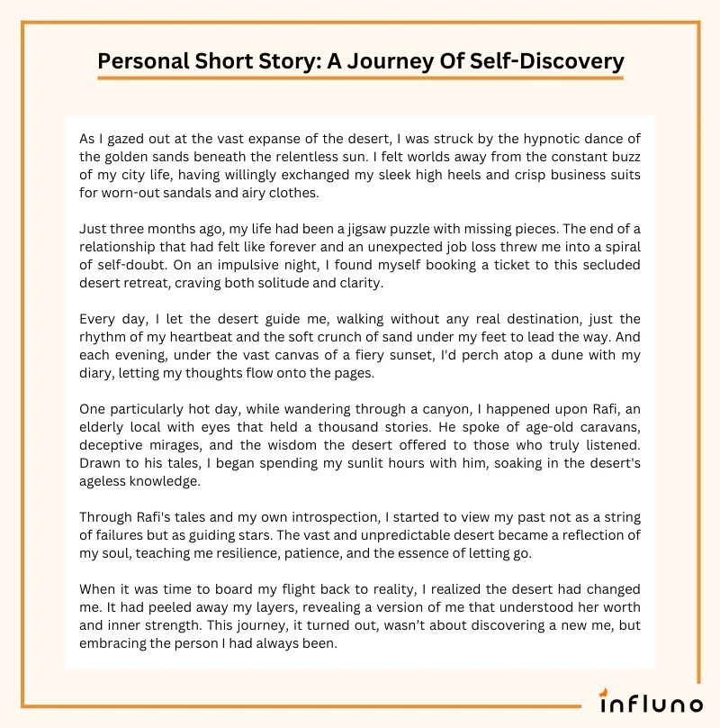 Crafting Your Personal Narrative and Unique Story + 4 Examples