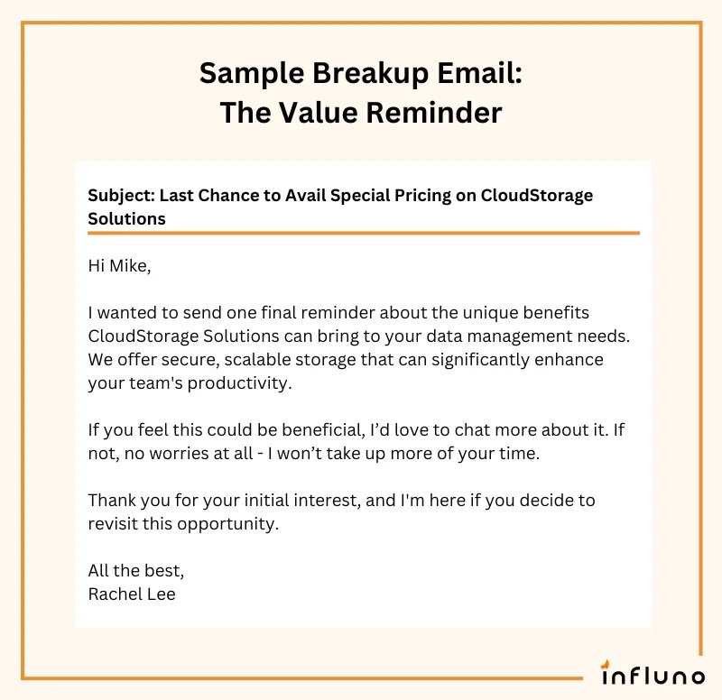 5 Breakup Email Templates & Examples for Your Final Attempt