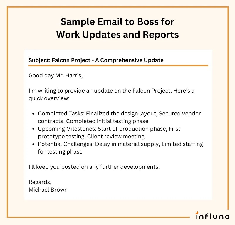 Write an Effective Email to Your Boss + Templates & Examples